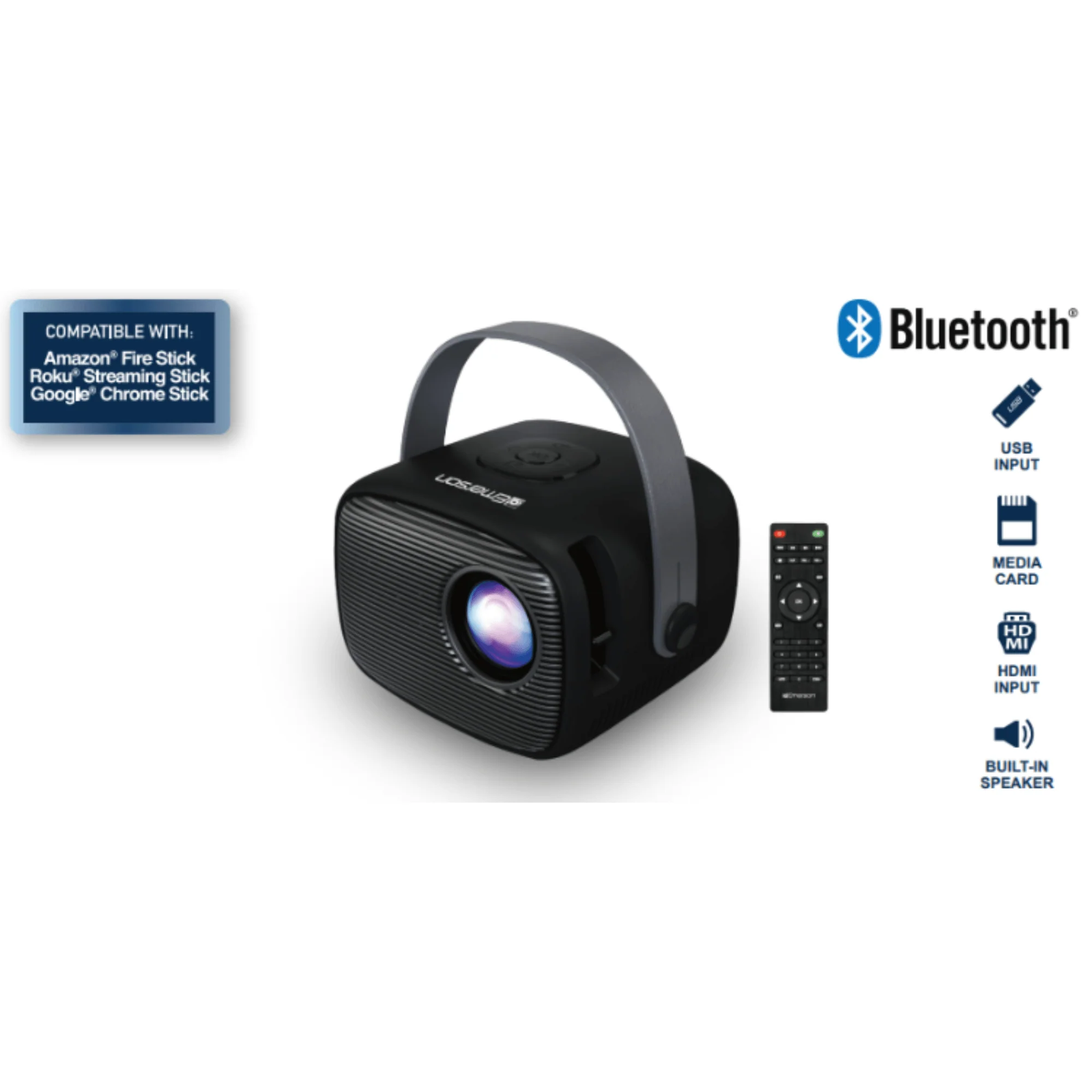 Emerson Portable LCD Mini Projector - Image 2