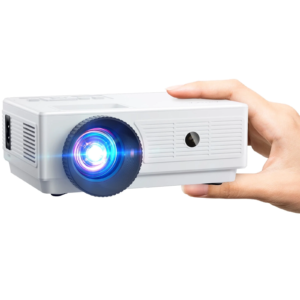 Mini Projector 1080P Portable Projector, Compatible with Ios/Android/ Windows/Tv/Hdmi/Usb White 1PC
