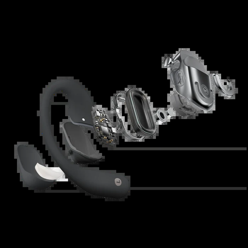 Openfit2 Black Open-Ear True Wireless Earbuds - Image 4